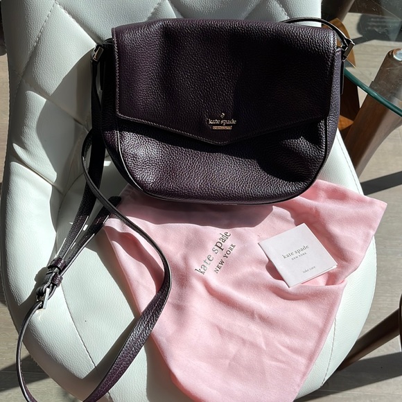 [Like New] Kate Spade Maroon Crossbody - Picture 1 of 6
